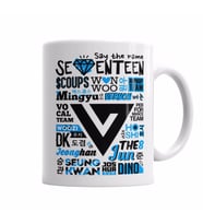 SEVENTEEN Kupa Bardak Porselen
