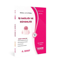 Egem Yayınları Aöf Anadolu İş Sağlığı Ve Güvenliği Konu Anlatımlı Soru Bankası (Çok Renkli)