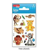Tanex 7,5x10,5mm Safari Mini Tatoo Etiket TNX-26445