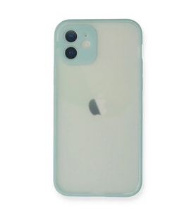Apple iPhone 11 Pro Max Kılıf Montreal Silikon Kapak - Turkuaz