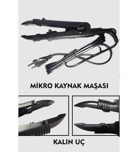 Loof Mikro Keratin Saç Kaynak Maşası – Kalın Uçlu
