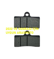 Cf Moto Nk 250 -Sr 250 & Rks R 250 Ön Fren Balata Euro 4 Abs li 2023 -24-25 Uygun Arasmoto (Siyah)