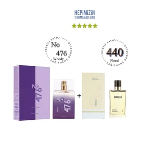 No: 476 + 440 Unisex / Kadın Parfüm Edp 50 ml Woody / Floral - Mnms476440 (Standart)