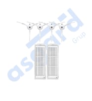 Xiaomi Mop 2 Pro (MJST1SHW) -Mop 2 Lite Uyumlu 4 Yan Fırça 2 Filtre PKT-iasgf0000373