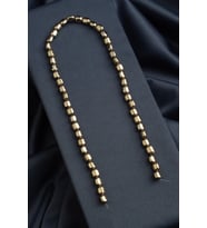 Hematit Doğal Taş Antik Sarı Tımbıl Kesim 7x8mm Dizi