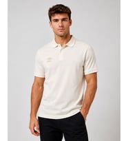 UMBRO Lotus Kamp Erkek Ekru Pamuklu Polo Spor Tişört TF0530