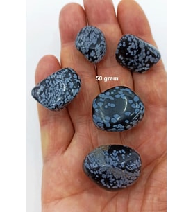 Kartanesi Obsidyen Tamburlu Parçalar 50 Gram-459