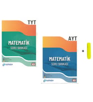 Supara Yayınları TYT AYT Matematik Soru Bankası Seti Yeni 2 Kitap