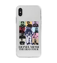 Iphone X ve XS Uyumlu Lionel Messi Tasarımlı Şeffaf Telefon Kılıfı