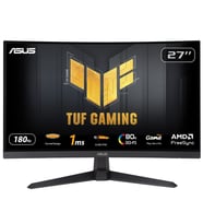 ASUS TUF Gaming VG27VQ3B 27 inç 180Hz 1ms Full HD Adaptive Sync Fast VA Kavisli Gaming Monitör
