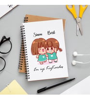 En İyi Kız Kardeş Tasarımlı Defter Kişiye Özel