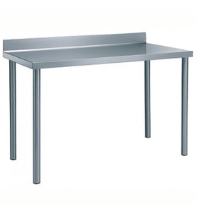 Electrolux Professional Sırtlı Çalışma Tezgahı, 100 Mm Sırt, 1400 Mm TG1410EN