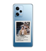 Redmi Note 12 Pro 5G Uyumlu The Pianist Tasarımlı Şeffaf Telefon Kılıfı