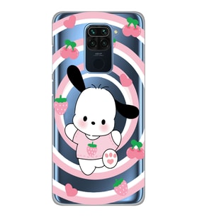 Xiaomi Redmi NOTE 9 Uyumlu Sevimli Karakter Tasarımlı Şeffaf Telefon Kılıfı