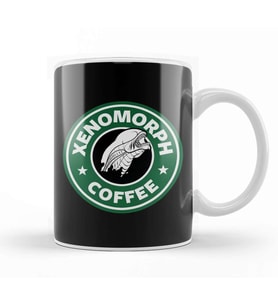 Alien Xenomorph Coffee Kupa Bardak Porselen