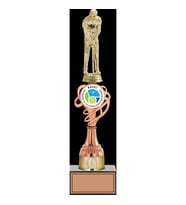 ODAK KUPA - Figürlü Kupalar - Golf Figürlü Kupalar FG-036 C - 38 cm