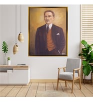 ÇERÇEVELİ ATATÜRK TABLO S646
