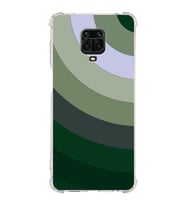 Xiaomi Redmi Note 9S Köşe Korumalı Antişok Kapak Renk Cümbüşü Tasarımlı Şeffaf Silikon Kılıf