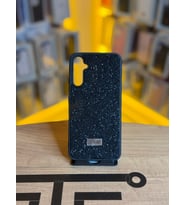 Samsung A34 5G Uyumlu Taş Desenli Silikon Yumuşak Kılıf (Siyah)