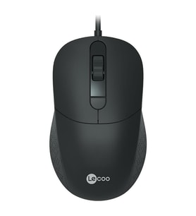 Lecoo MS102 800/1200/1600 DPI 4 Tuşlu USB Kablolu Optik Mouse