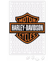 Harley Davidson Puzzle 240 Parça Yapboz