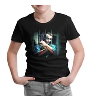 Joker Siyah Çocuk Tshirt