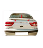 Renault Megane Uyumlu 1 Spoiler Bagaj Yüksek (Işıksız) Fiber 1995-2002