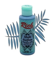 Rich Multi Surface Her Yüzey İçin Akrilik Boya 120 cc. 2190 KAROLİNA MAVİ 