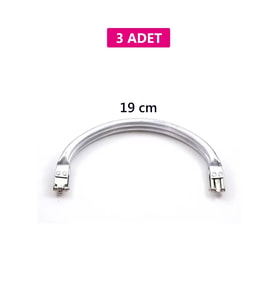 Gizli Metal Oval Çanta Bursu - 3 Adet - 19 cm - Metal Çanta Aparatı Çanta Aksesuarı