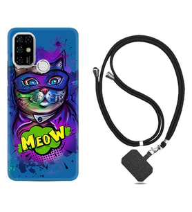 Casper E30 F20 X20 Kılıf Boyun Askılı Silikon Super Meow 1715