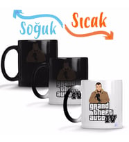 Grand Theft Auto Gta IV Sihirli Kupa Bardak Porselen