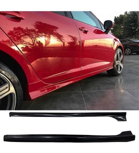 Seat İbiza Mk4 4Kapı Cupra Yan Marşpiyel Seti Plastik 2 Adet Mat Siyah 2008-2017 karlık+ek+bodykit