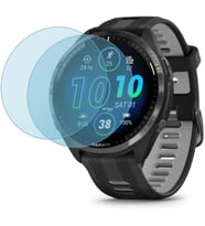 Garmin Forerunner 965 İle Uyumlu Ekran Koruyucu Çizilmeye Dayanıklı Akıllı Saat Koruması, 9H Temperli Kırılmaz Esnek Nano Cam, Hd Şeffaf 2 Adet