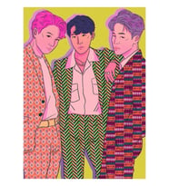 Idol Tablo Ahşap Poster Dekoratif Kod5886