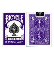 Bicycle Standart Index Mor Rider Back Oyun Kağıdı Kartı iskambil Kartları (Karışık)