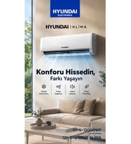 Hyundai HYN-12000WF 12000 BTU Inverter Split Klima
