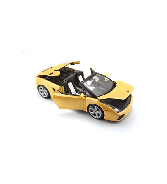 1:18 Lamborghini Gallardo Spyder Sarı Model Araba Klasik