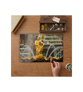 Çeşme Anıtı Rusya Tasarımı 240 parça Ahşap Puzzle Ahşap Kutuda MP01273