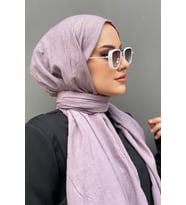 Gül Leylak Bambu Kreş Şal