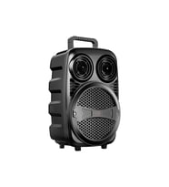 Bluetooth Taşınabilir Karaoke Hoparlör 6.5 İnç Mikrofonlu RGB Işıklı USB TF Kart Destekli