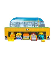 Poli Mini İnşaat Araçları 5'li Set