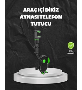 Ayarlanabilir Dikiz Aynası Telefon Tutucu Sağlam ve Şık Tasarım