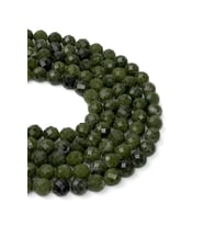 8 MM Faset Kesim Kanada Yeşim Taşı Dizi (Yeşil)