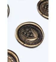 Mühürcüm  Vadi Zambağı 12 Adet 3D Hazır Kendinden Yapışkanlı Sticker Mühür RM2115