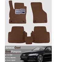 AUDİ A6 (2012-2018) Uyumlu EVA Paspas Tam Set–Araca Özel,Su Geçirmez,Hızlı ve Kolay Montaj