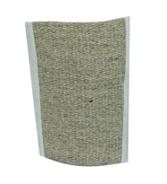 Doğal Keçi Kılı El Geçmeli Bej Sırt ve Vücut Kesesi 26 x 18cm