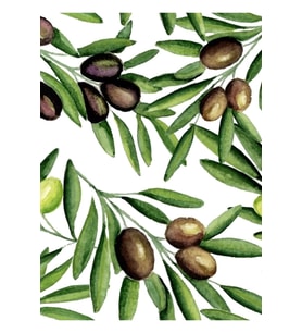 Zeytin Tablo Ahşap Poster Dekoratif
