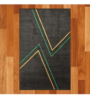 Geometrik Çizgili 200 x 300 Yün Halı