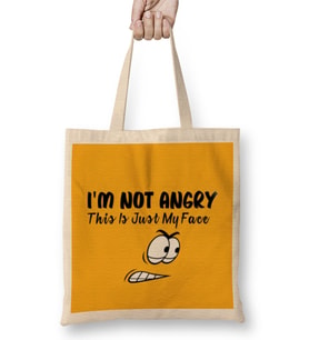 Sarcasm Funny Comment Quotes Gift - Sarcastic Women And Men Humorous Saying Bez Çanta Uzun Saplı