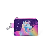 Coral High Mor Unicorn Renk Geçişli Bozuk Para Çantası 21776